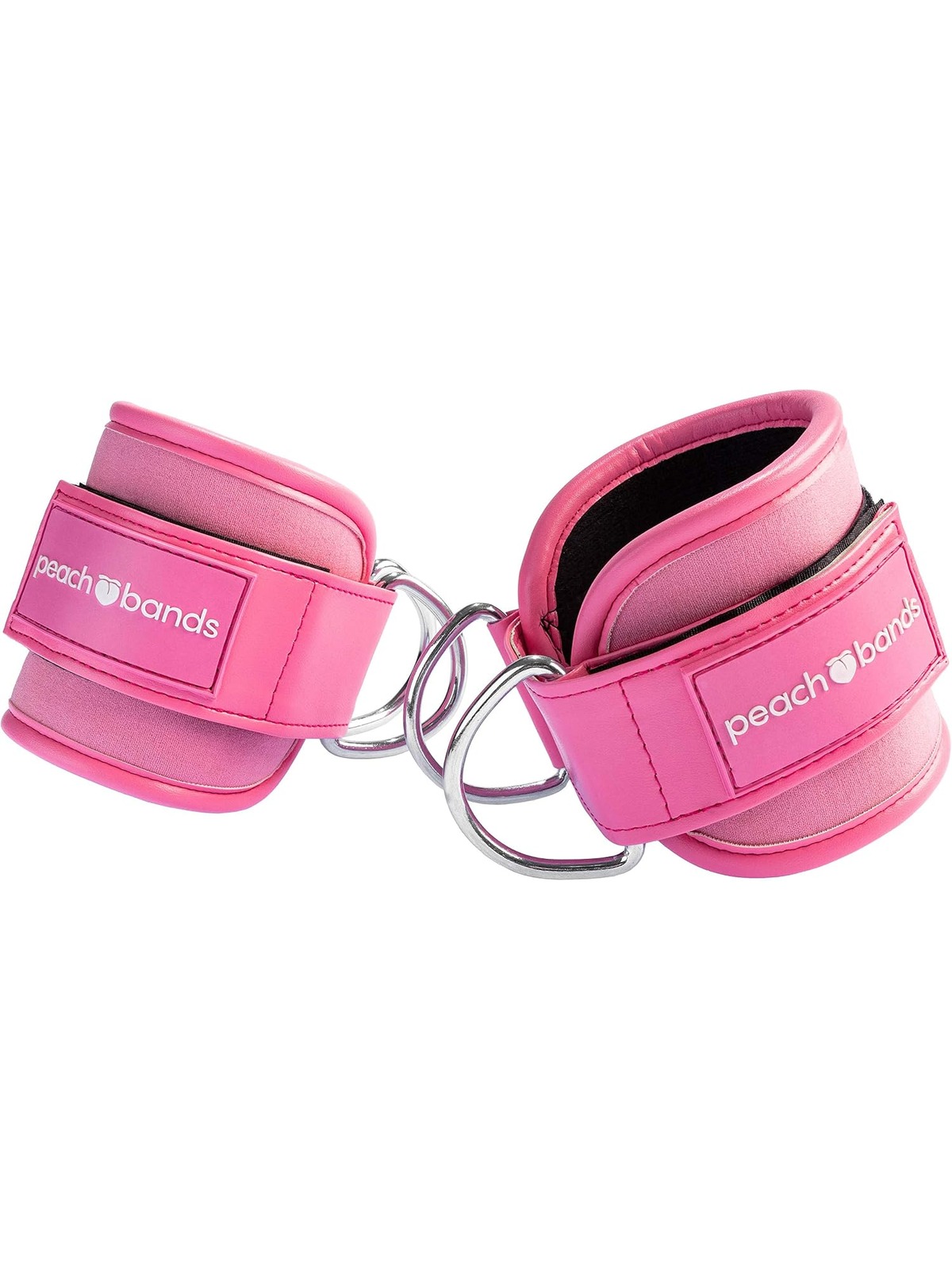 Peach Bands | Padded Ankle Strap for Cable Machines (Pair Pack)
