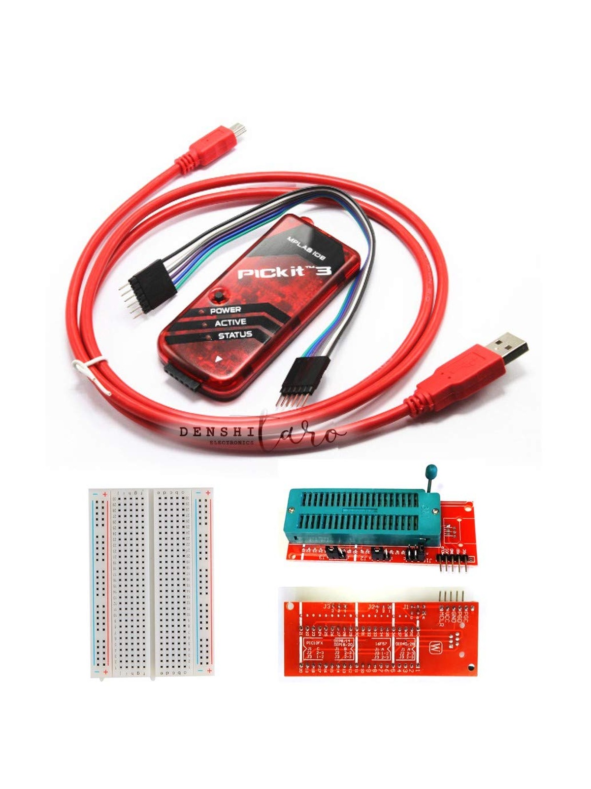 ANBE PIC Programming Kit PICKIT3 Compatible PIC Microcontroller Programmer