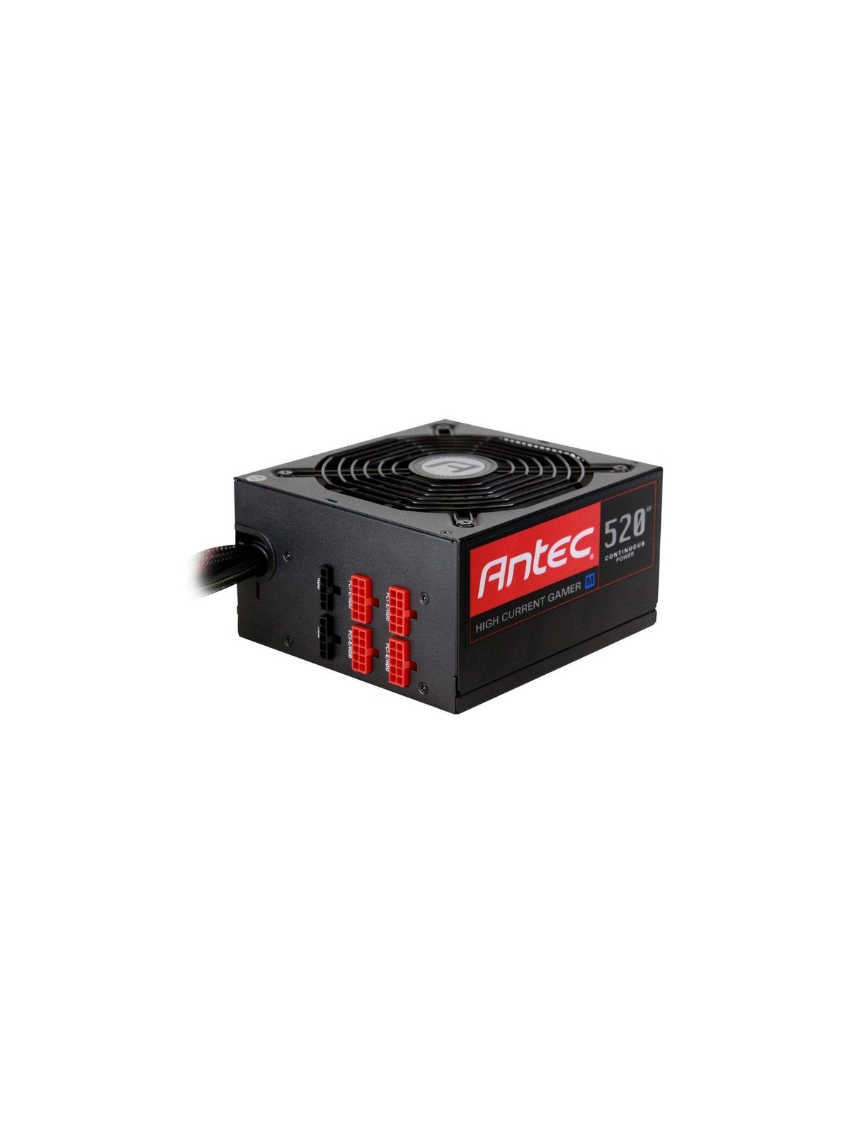 Antec High Current Gamer, 80 Plus Bronze, 520-Watt Modular Power Supply HCG-520M