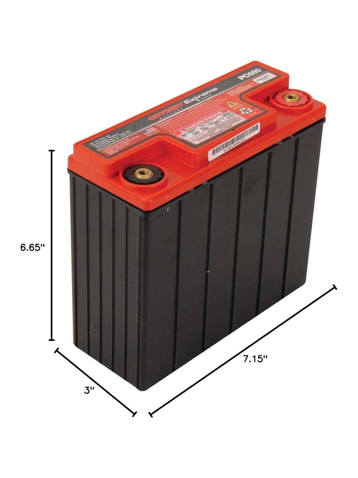 Odyssey PC680 Battery