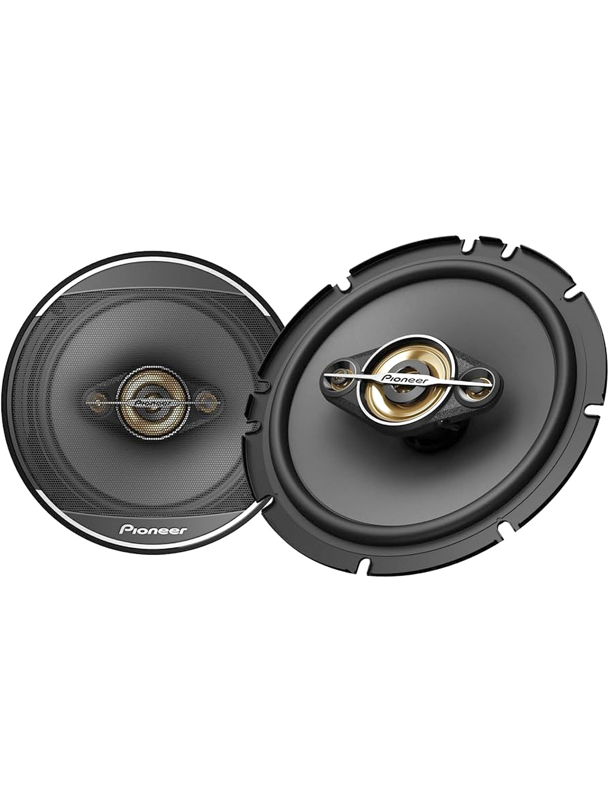 Pioneer TS-A1685R Car Speaker - 1 Pair (6 1/2"- 6 3/4") 350w max 4 Way Voies