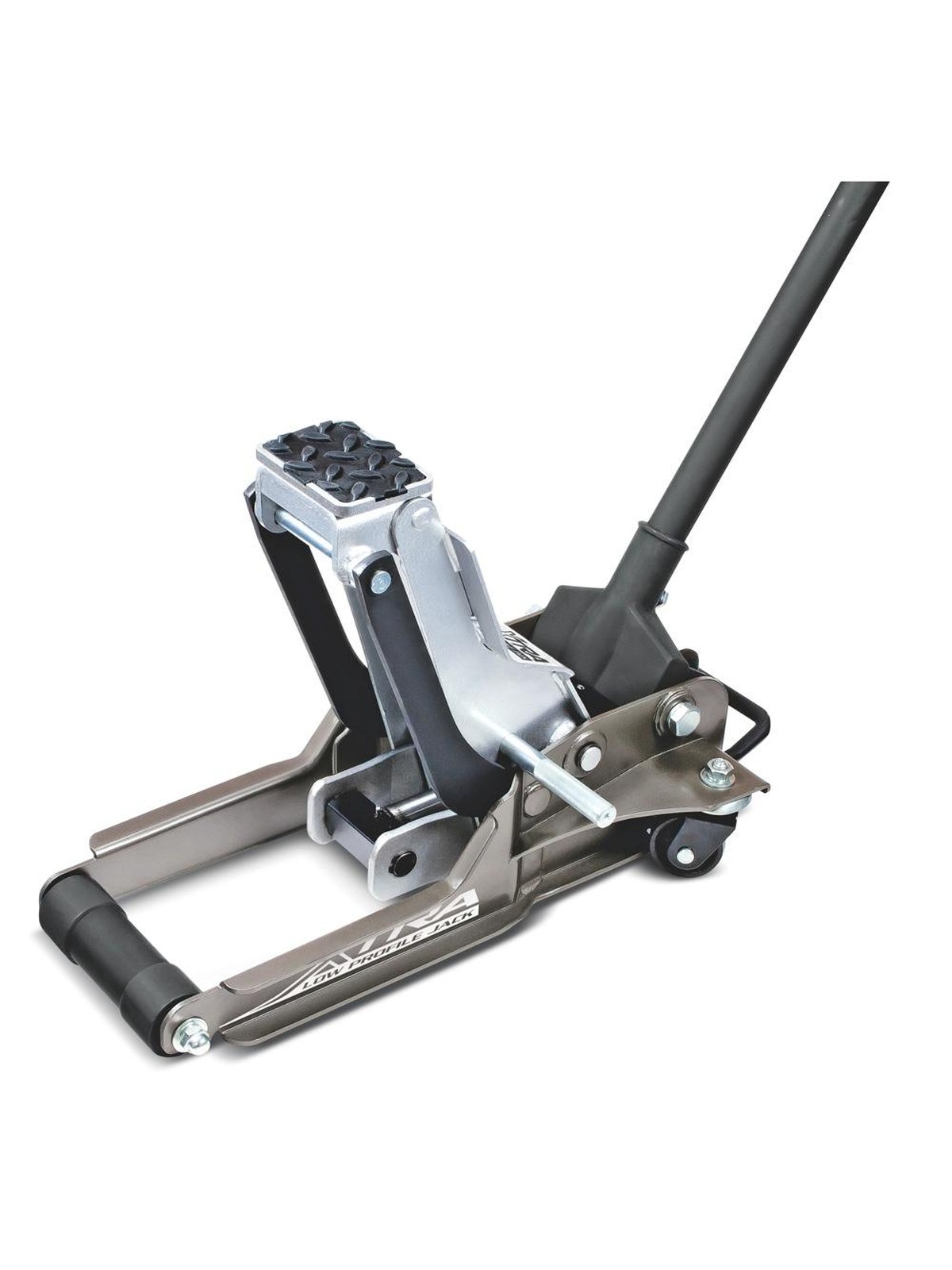 Powerbuilt 620479E Xtra Low Profile Floor Jack with Safety Bar - 2 Ton Load Capacity