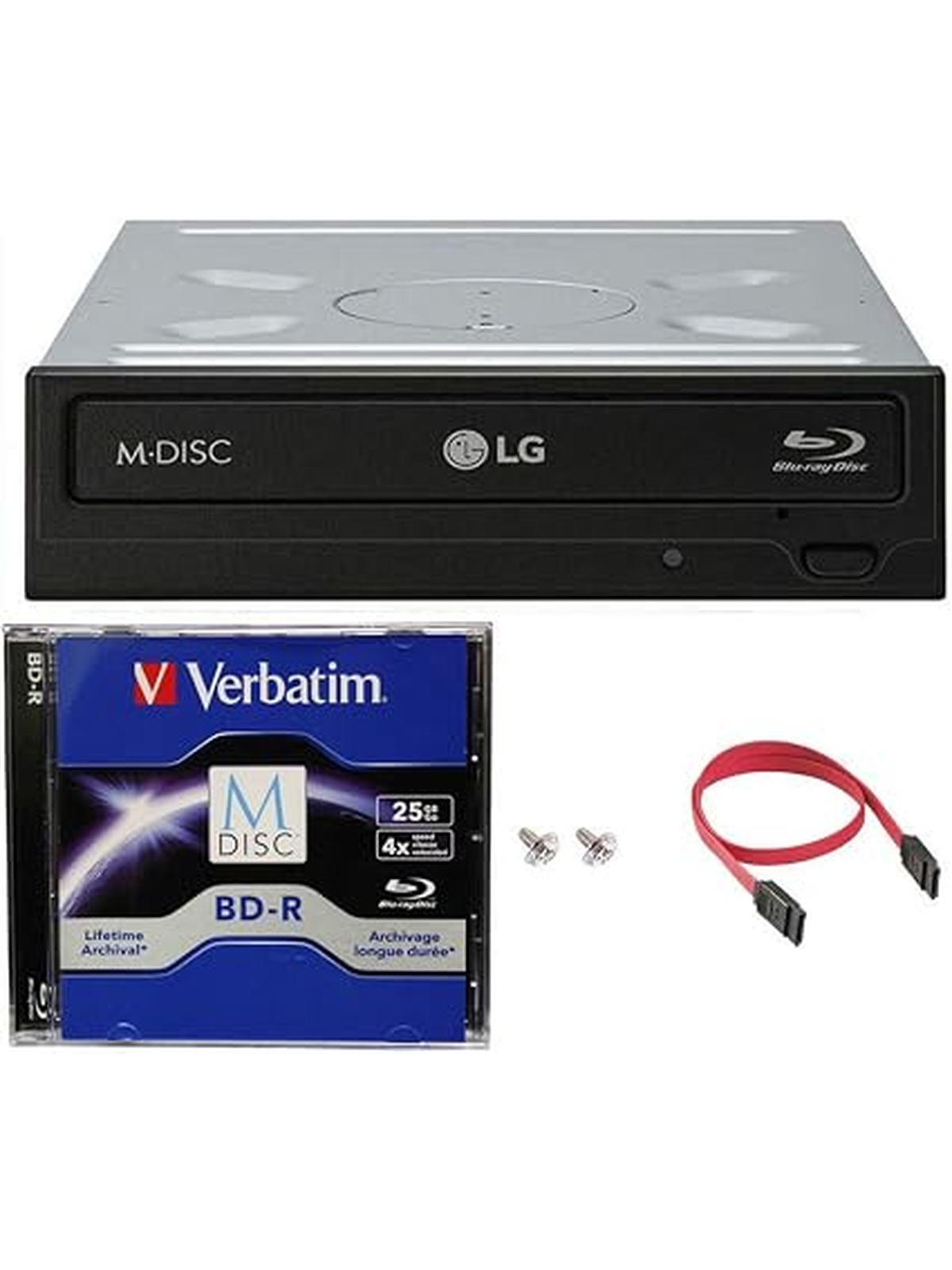 LG Electronics WH14NS40 14X SATA Blu-Ray Internal Rewriter Without Software (Black) (Discontinued by Manufacturer)