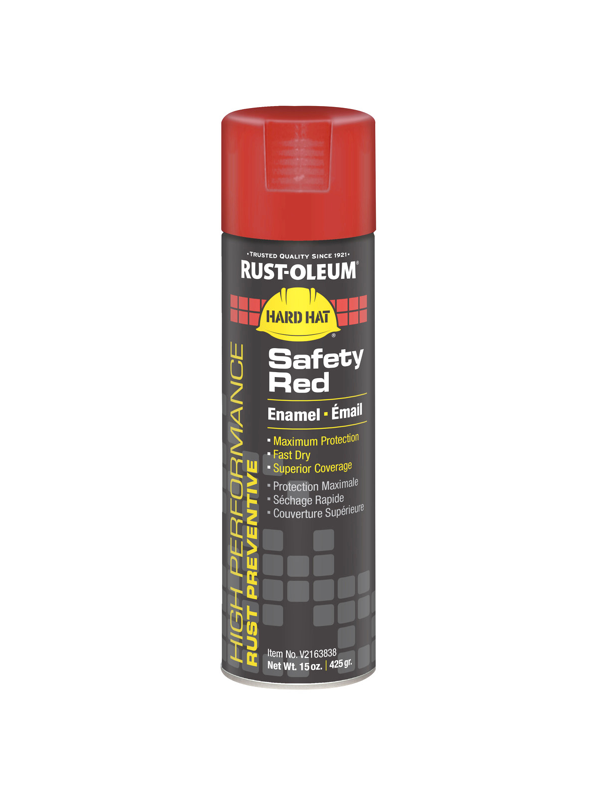 Rust-Oleum Spray Paint, Preventative, Gloss Safety Red, 15 Oz