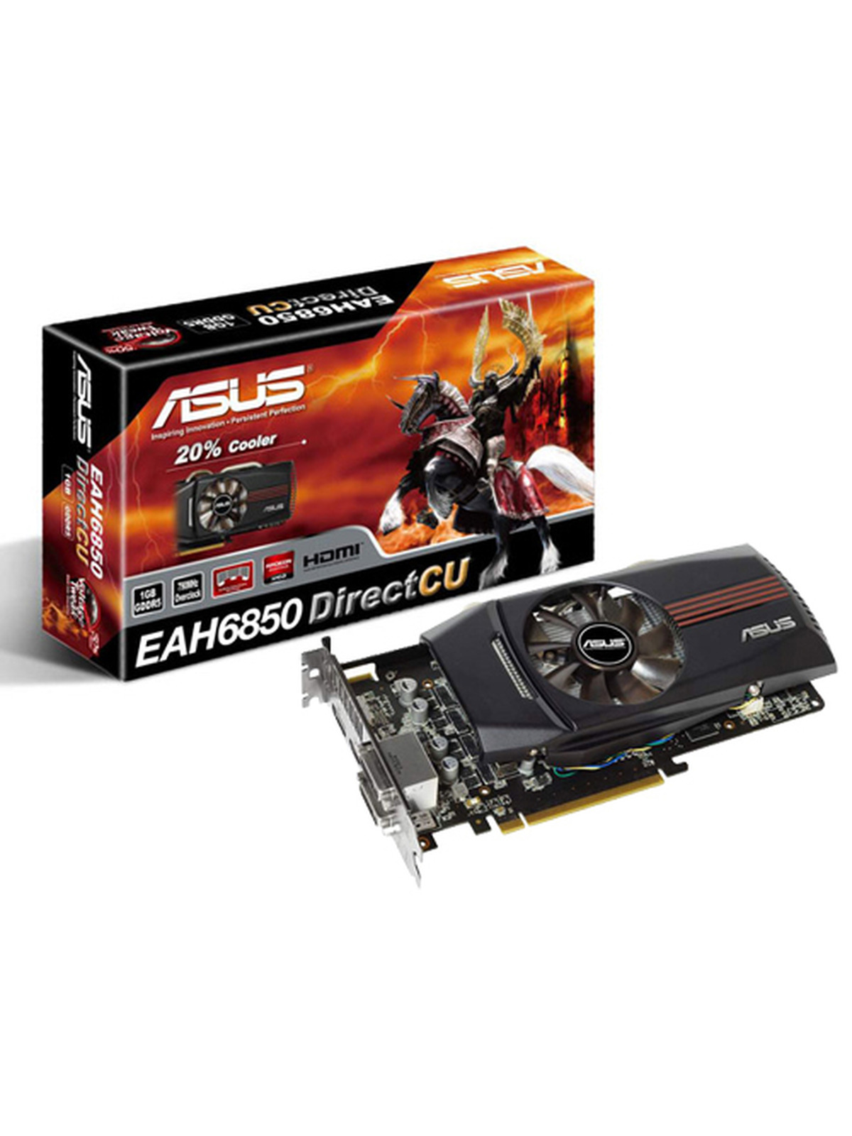 ASUS HD 6850 DirectCU GPU Graphics EAH6850