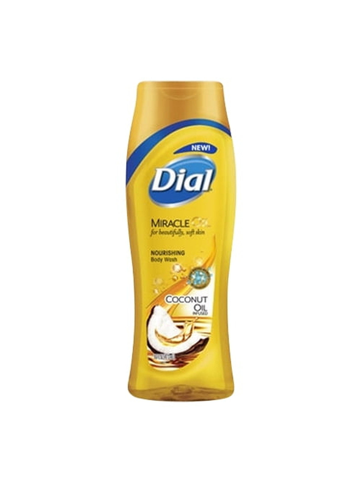 Dial Body Wash  Miracle Oil Coconut  16 Ounce