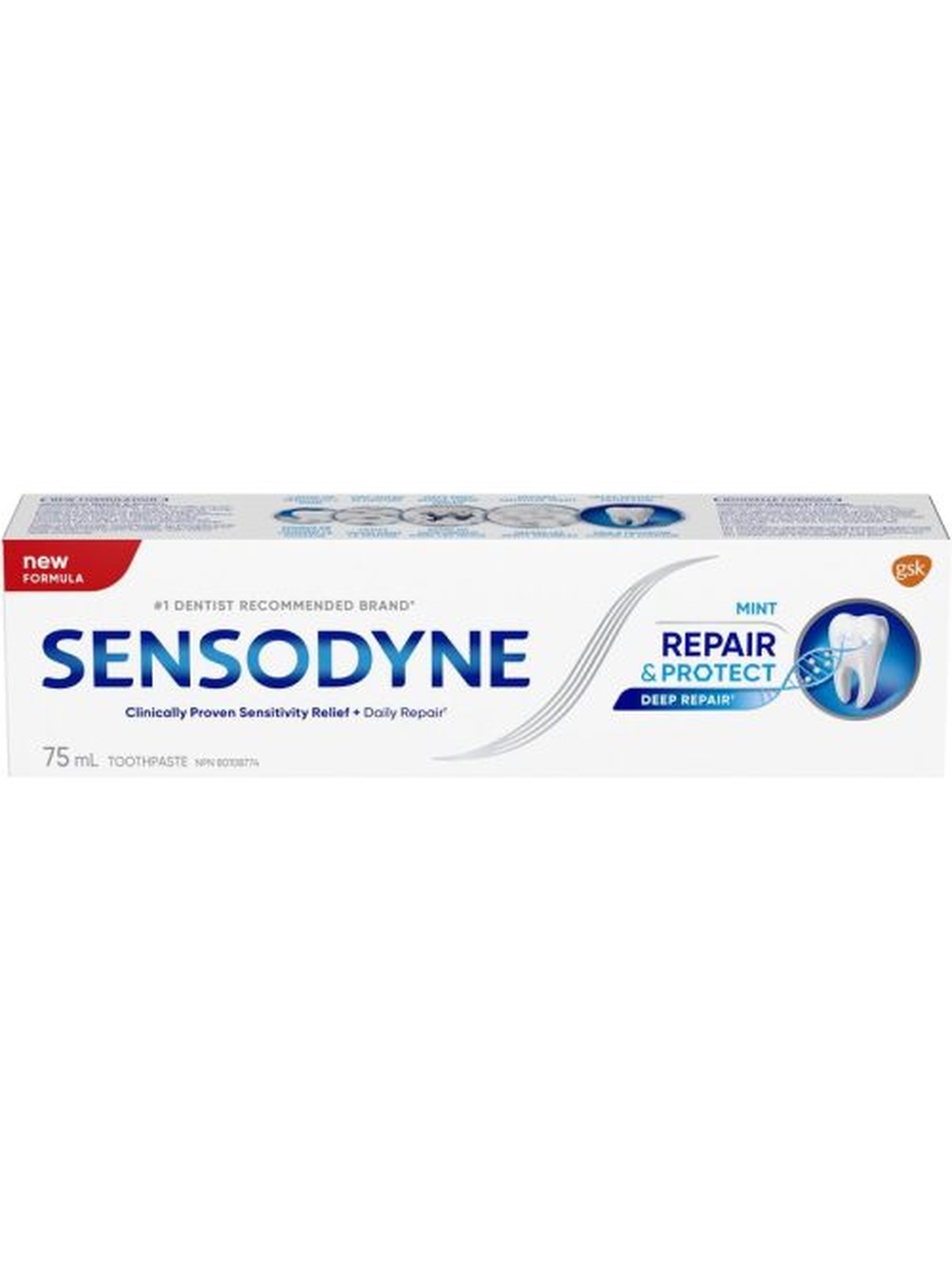 Sensodyne Repair &amp; Protect Toothpaste Mint, 75ml