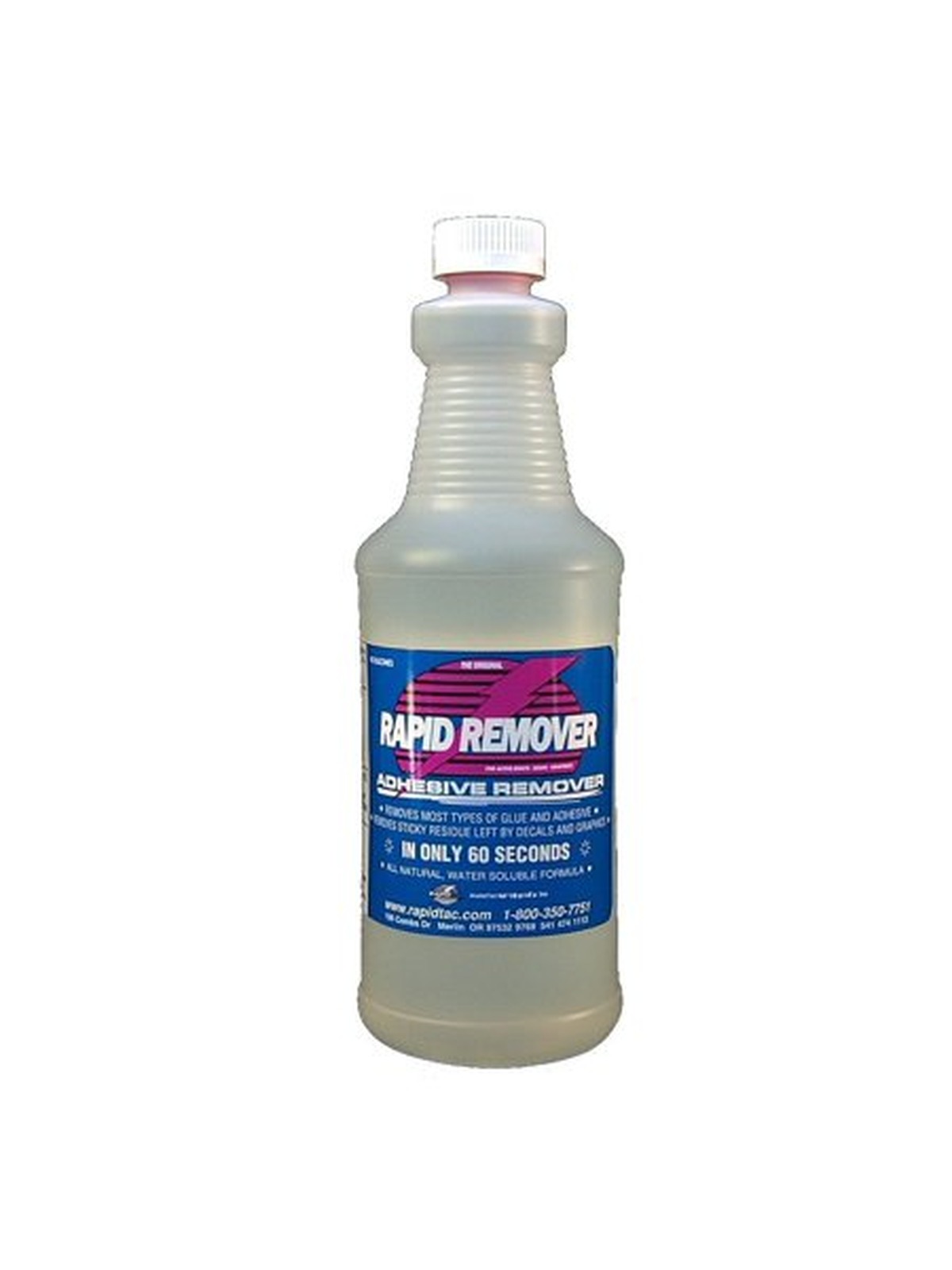Rapidtac 30323 Rapid Adhesive Remover, 32 Oz