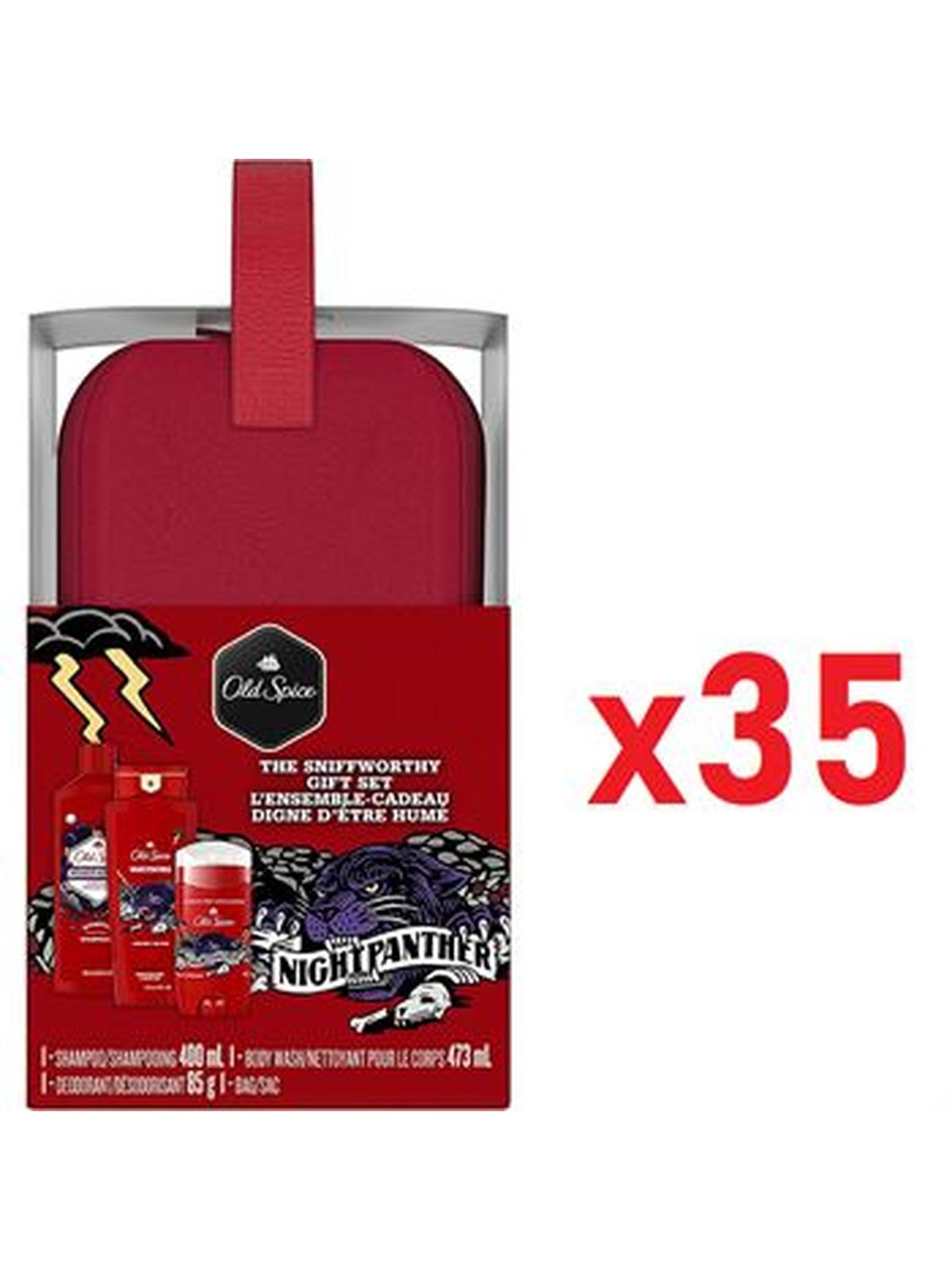 35 Old Spice Wild Collection Gift Sets