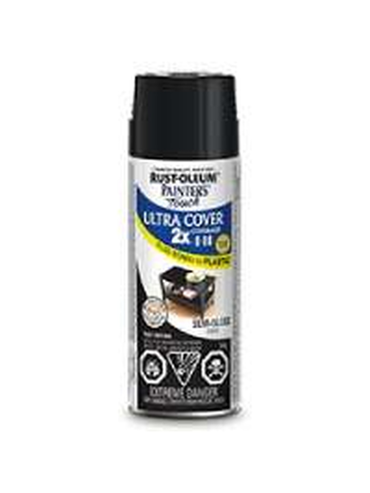 Rust-oleum Pnt Spry Intr/extr Glo Blk - Case Of 6