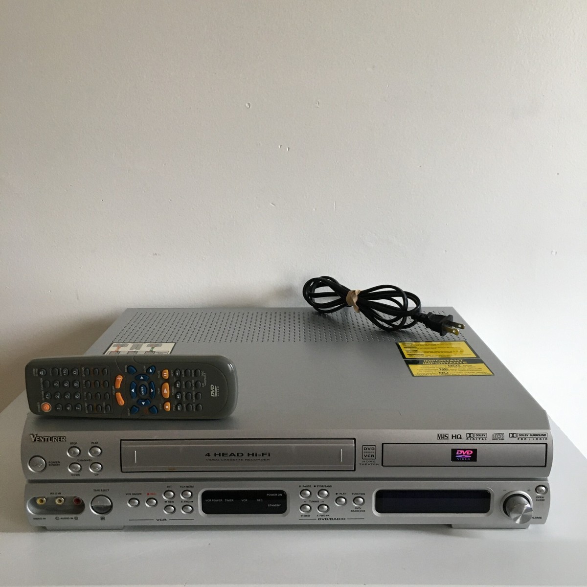 Venturer RTS2628V DVD/VCR Combo Receiver DVD Video Cassette Reco