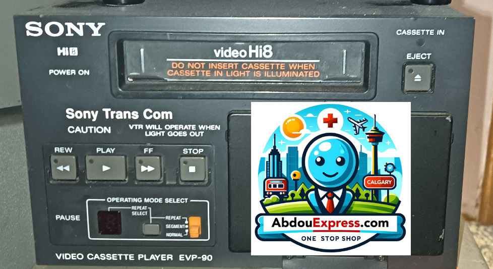 Sony EVP-90 VTR Rare