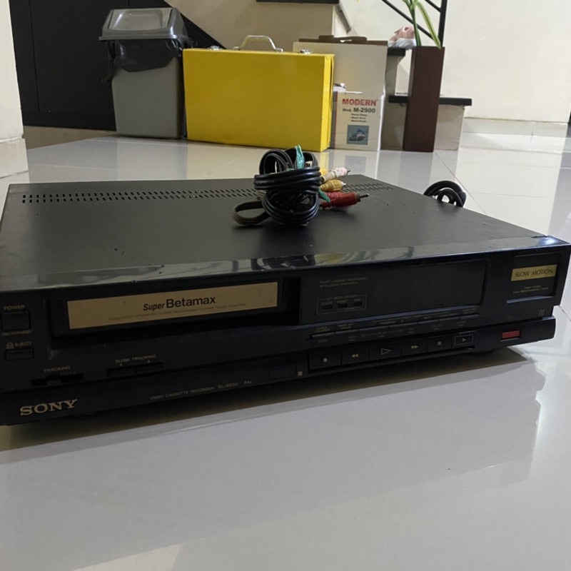 Vintage Sony SL-5000 Betamax VCR Beta Video Cassette Player Recorder