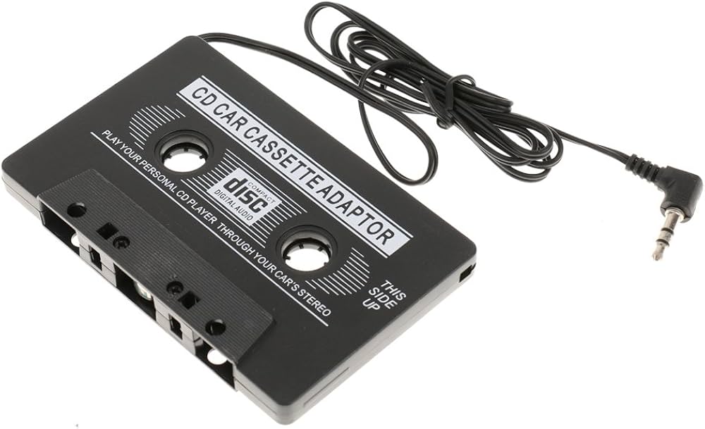 3.5mm Car Auto Audio Cassette Adapter Tape for iPod/MP3/CD Player New with Microphone
