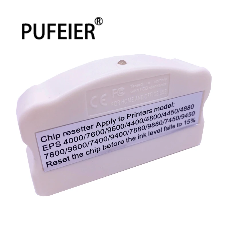 DX5 Waste Maintenance Box Tank Chip Resetter For Epson Stylus Pro 7800 9800 7880 9880 4000 4400 4800 4880 7400 7600 9400 9600