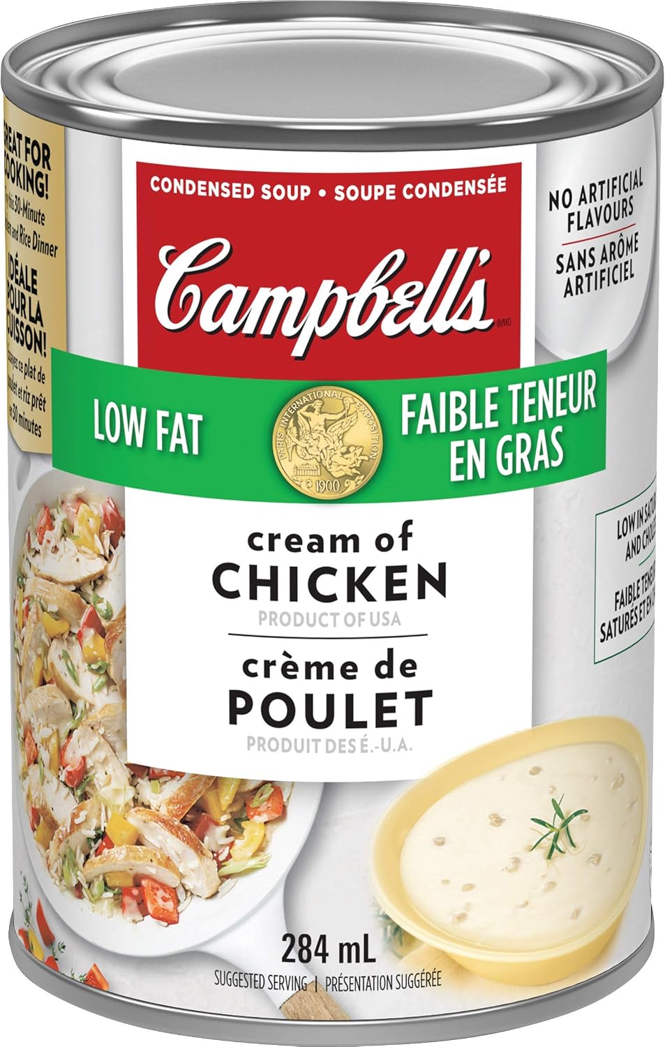 Campbell's Low Fat Cream of Chicken Soup, 284 mL