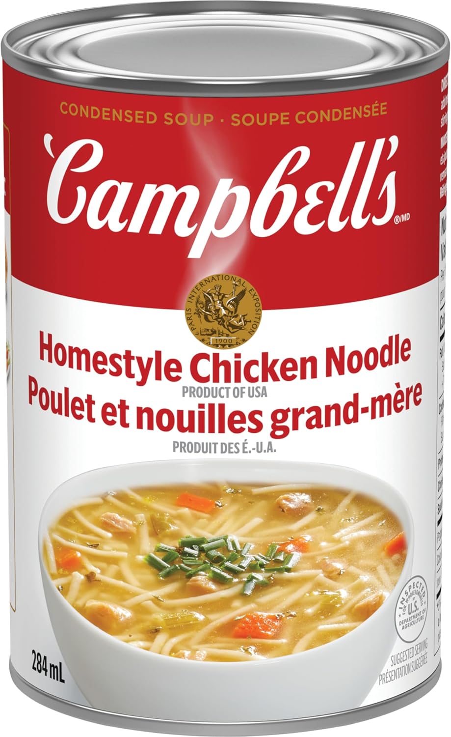 Campbell's Homestyle Chicken Noodle Soup, 284 mL
