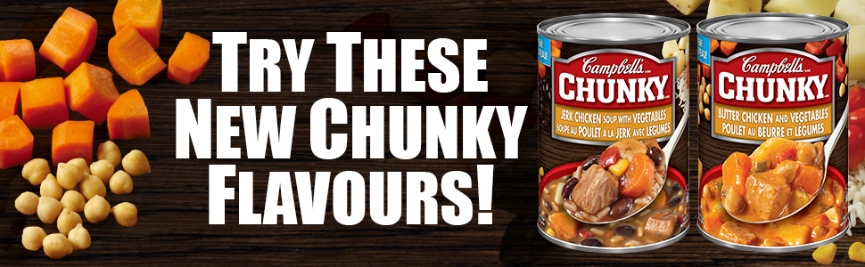 Campbell's Chunky Prime Rib with Vegetable Soup, 540ml