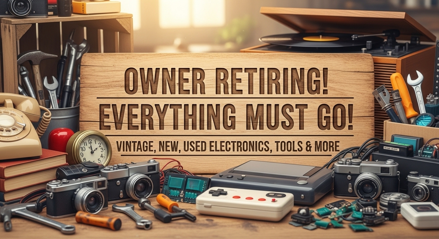 eBay Amazon Store Inventory REALLY RARE COOL Vintage New * General Electronics