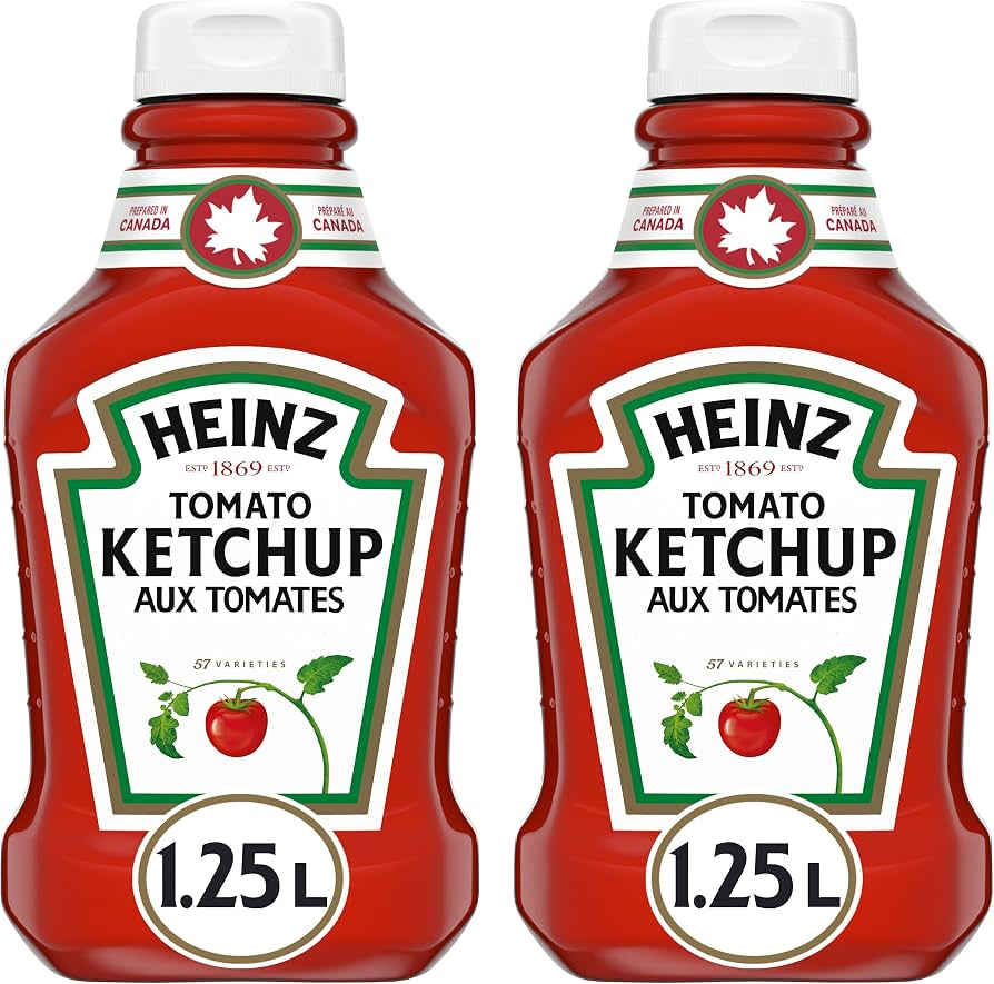 Heinz Tomato Ketchup - 2x1.25L International Version