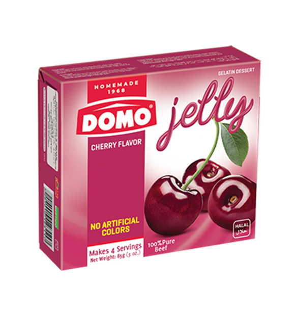 Domo Jelly Beef 85g | Cherry /Strawberry/Assorted 4-Pack Made in